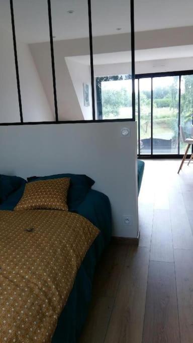 Agreable Studio A La Campagne Et Proche De La Mer Anctoville-Sur-Bosc Esterno foto